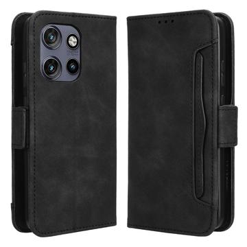 Motorola Edge 50 Neo/Moto S50 Kortholder Lommebokveske   Svart