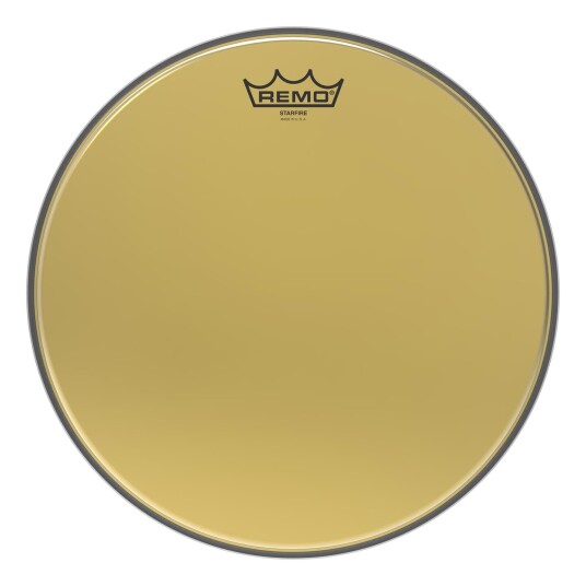 Remo Gd-0013-00- Ambassador Starfire Drumhead - Gold13"