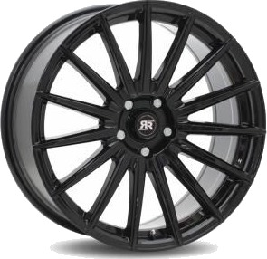 Racer Monza Shiny Black 6.5x15 4x108 ET15 B65.1