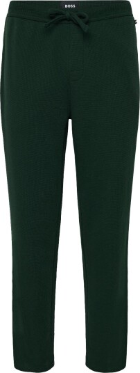 BOSS Waffle Pants DARK GREEN XXL