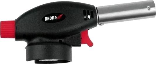 Dedra Gassbrenner Med Piezo 7/16"" 1,3Kw 1 Stk Dedra Gassbrenner Med Piezo 7/16"" 1,3Kw 1 Stk