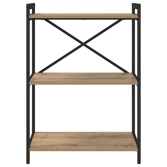 Bokhylle artisan eik 60 x 30 x 83 cm Konstruert tre