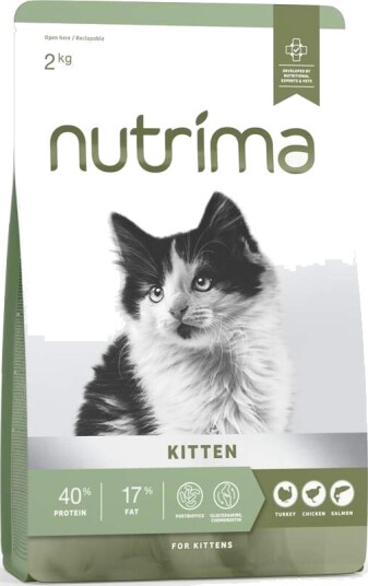 Nutrima Kitten Turkey Chicken & Salmon 2 kg