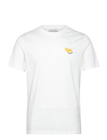 Casual Friday Cfsundin 0255 Tee With Emb. White XXL