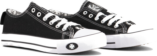 West Coast Choppers Sko Warrior Low-Top Svart