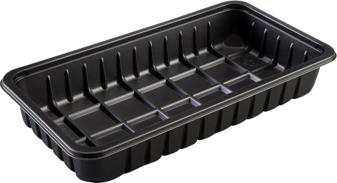 Bakke P2273 43A 1265 Ml 273X146x43 Mm Pp Sort,208 Stk/Krt