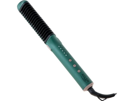 Adler Straightening Brush Ad 2324 Number Of Temperature Settings 5 Temperature Max 210 °C Green Adler Straightening Brush Ad 2324 Number Of Temperature Settings 5 Temperature Max 210 °C Green