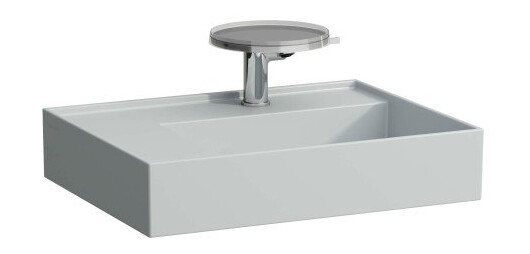 Kartell Laufen servant, 60x46 cm, høyre, matt grå
