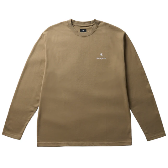 Snow Peak Nsd Logo L/S T Shirt Olive Olive S