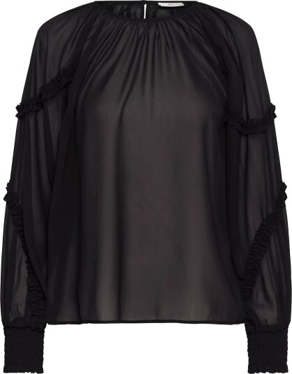 Kaffe Kanoelle Blouse BLACK DEEP 46