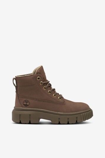 Timberland Boots Grey Mid Lace Boot Mdbrn Brun