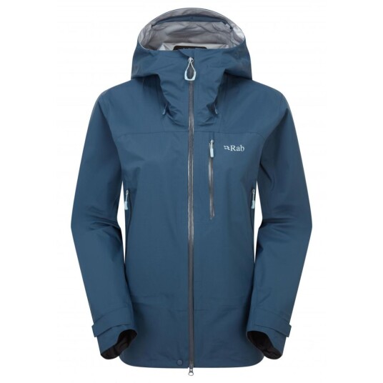 Rab Firewall Mountain Jacket Wmns Tempest Blue Size 14