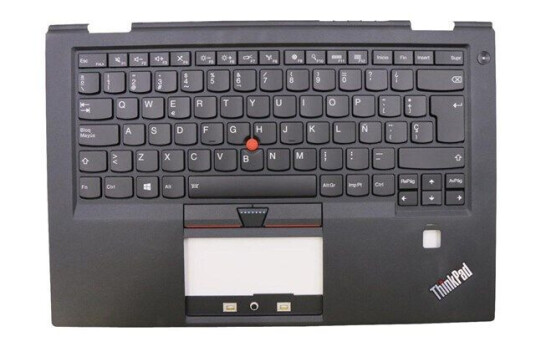Lenovo Chicony - Brbart tastatur - til utskifting - Spansk - Svart