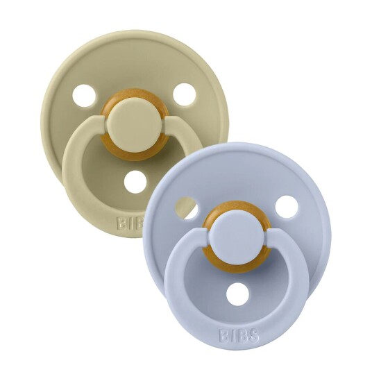 BIBS Smokk Colour 2 PACK Latex Khaki/Dusty Blå