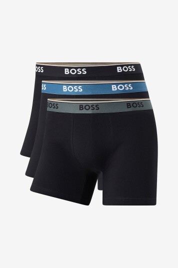 Hugo Boss BOSS Boksershorts Boxer Brief Power 3 pakning Flerfarget