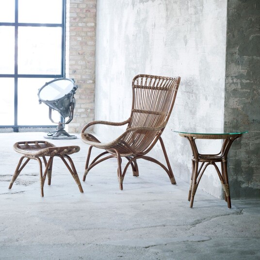 Sika Design Monet Fodskammel Nature Sika Design Monet Fodskammel Nature