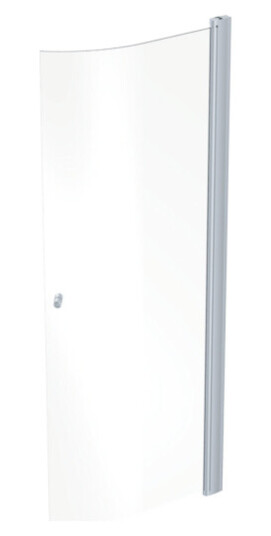 Contura Shower Space dusjdør, 72,3 cm, klart glass, aluminium profil