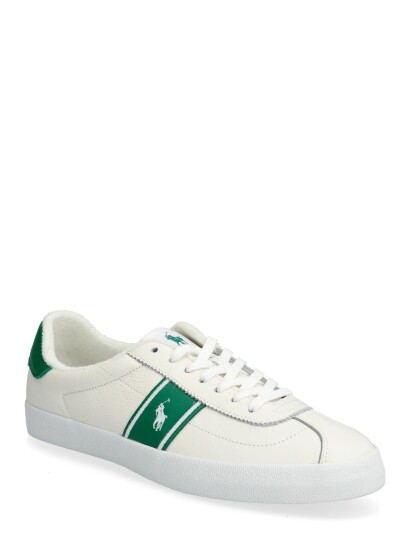 Polo Ralph Lauren Court Vulc Leather Sneaker Cream 46 Polo Ralph Lauren Court Vulc Leather Sneaker Cream 46