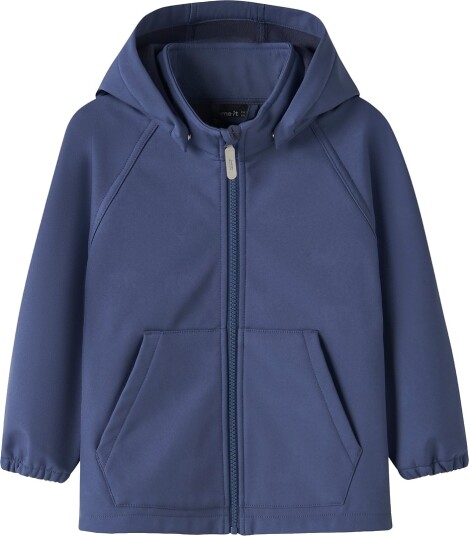Name It Softshell Jakke NmmAlfa08 Oceana Name It 1½ år (86) Softshell Blå Marineblå