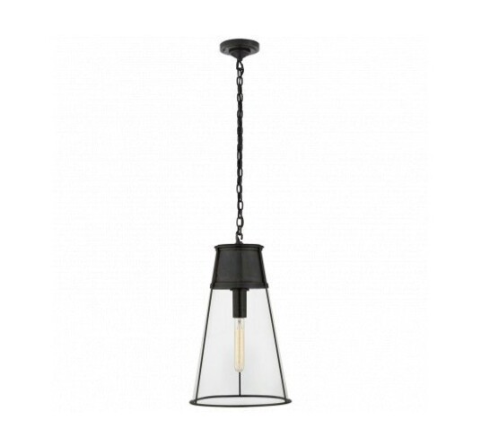 Robinson Large Pendant Bronze/Clear Glass Robinson Large Pendant Bronze/Clear Glass