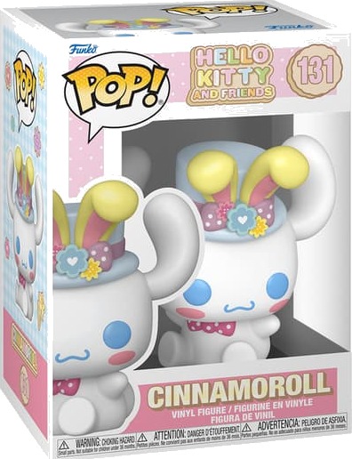 Funko POP! Hello Kitty Cinnamoroll Figur med Kaninhatt Funko POP! Hello Kitty Cinnamoroll Figur med Kaninhatt