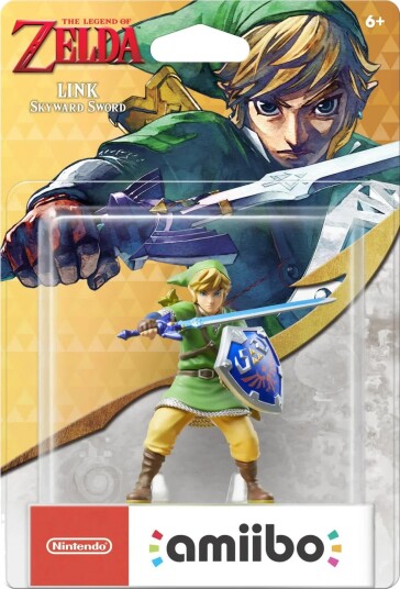Nintendo Amiibo Link Figur Skyward Sword
