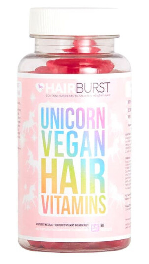 Hairburst Vegan Unicorn Hair Vitamins 60 stk Hårvitaminer