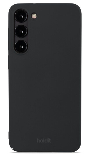 Holdit Samsung Galaxy S23+ (Plus) Slim Plast Deksel - Black