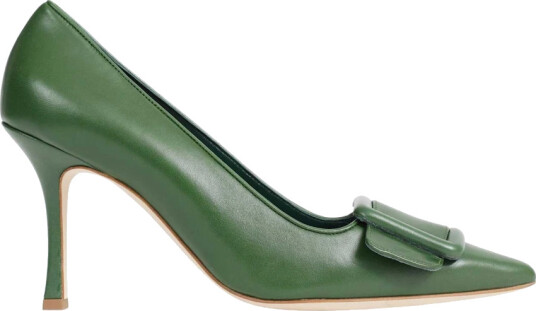 Manolo Blahnik Dame Sko Grønn 35 EU,
