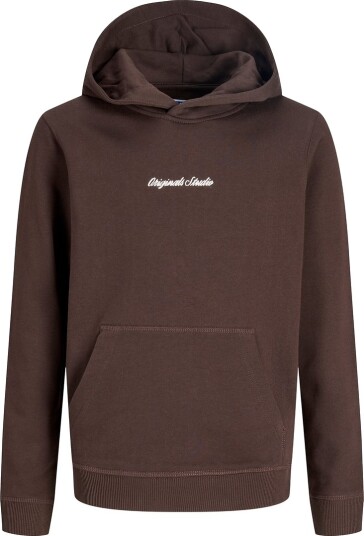 Jack & Jones Jornorrebro Emb Sweat Hood Noos Jnr Brown 176