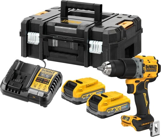 DeWalt Slagbormaskin DCD805S2T-QW Med Batteri Og Lader
