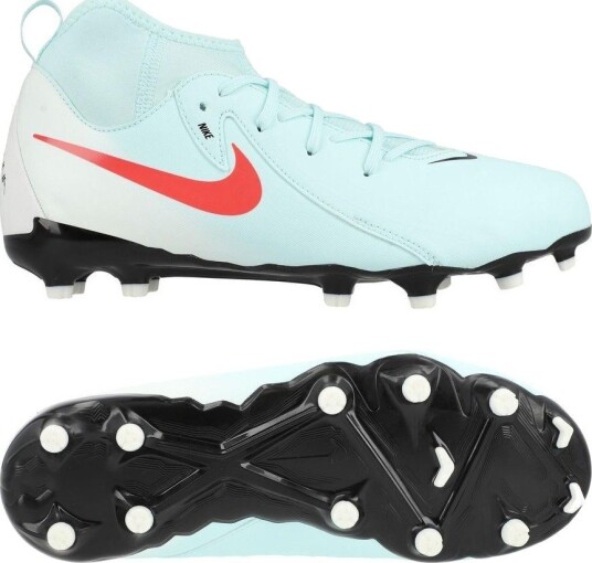 Nike Phantom Luna II Academy MG Mad Energy Turkis/rød/Rød Barn Multi Ground (MG) størrelse 36½
