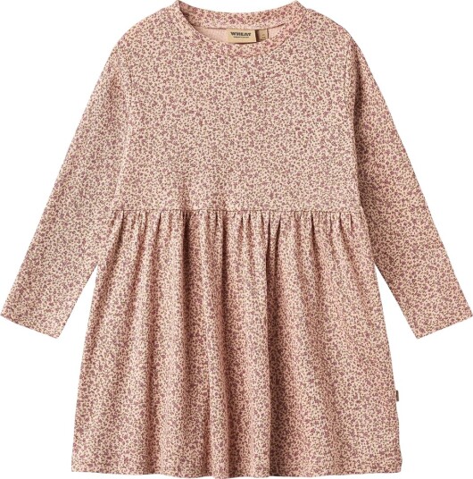 Wheat Jersey Dress L/S Sessa Pink 98
