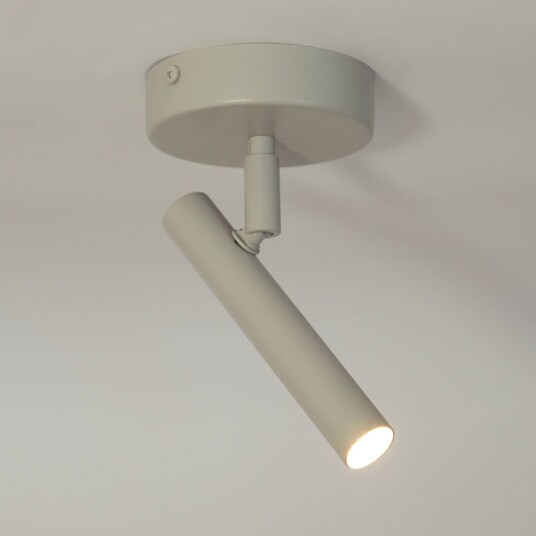 Sigma Vegglampe Sopel taupe 1 lyskilde stål G9 høyde 15 cm