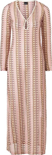 Gina Tricot Maxikjole Multi Colour Beige