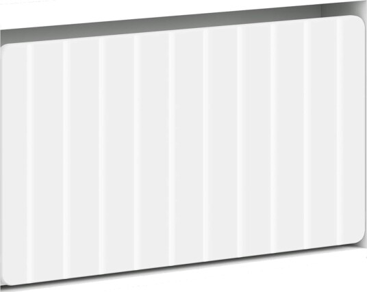 vidaXL Vegghengt skoskap ZWOLLE 71 x 17 x 43 cm Konstruert tre Hvit