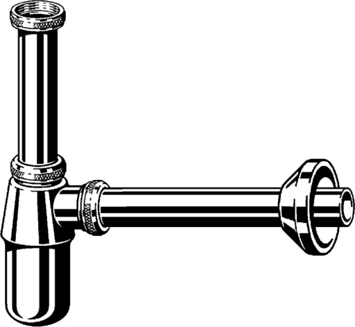 1,1/4" x 120 mm vannlås