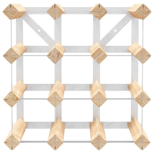 vidaXL Vinstativ for 12 flasker heltre furu vidaXL Vinstativ for 12 flasker heltre furu