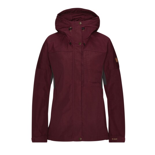 Fjellreven KAIPAK JACKET W DARK GARNET-DARK GREY Fjellreven KAIPAK JACKET W DARK GARNET-DARK GREY