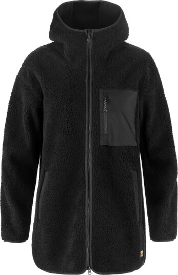 Fjellreven Women"s Vardag Pile Fleece Long Black M