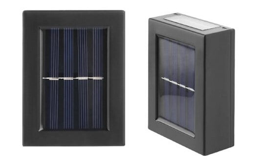 Utebelysning med solceller 2-pakning