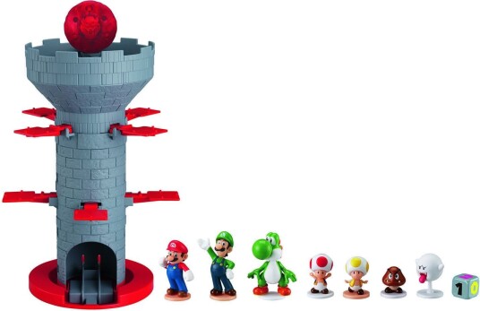 Super Mario Blow Up! Skjelvende Tårn - Balansespill for Barn