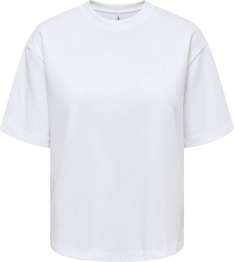 ONLY Onlsuperior Ss Oneck Loosetop Jrs Noos - White - XS