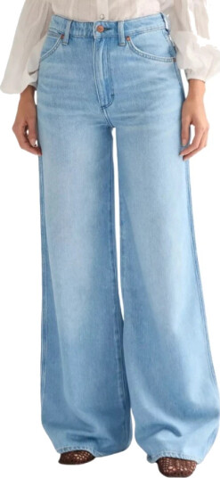 Wrangler Dame Jeans Blå W25 L32,