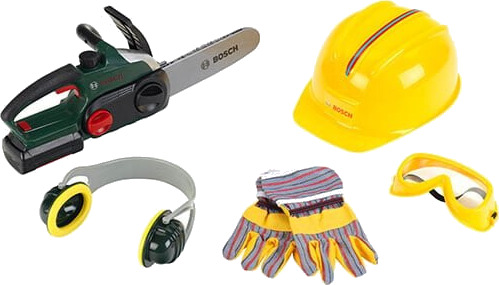 Klein Bosch Chain Sawii + Helmet + Work Gloves KL8532 Klein Bosch Chain Sawii + Helmet + Work Gloves KL8532