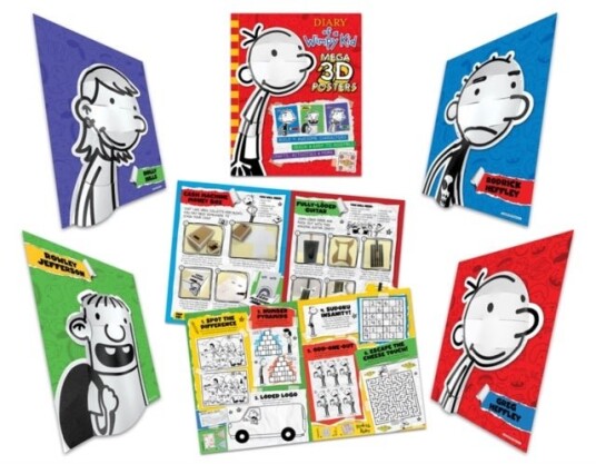 Diary of a Wimpy Kid: Pop Heads 3D Crafts Diary of a Wimpy Kid: Pop Heads 3D Crafts