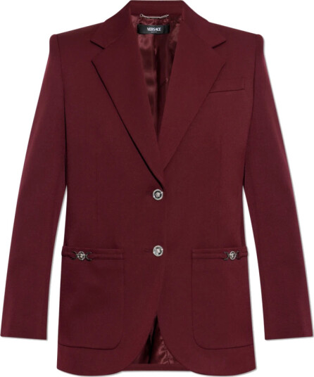 Versace Dame Jakker Rød XS,