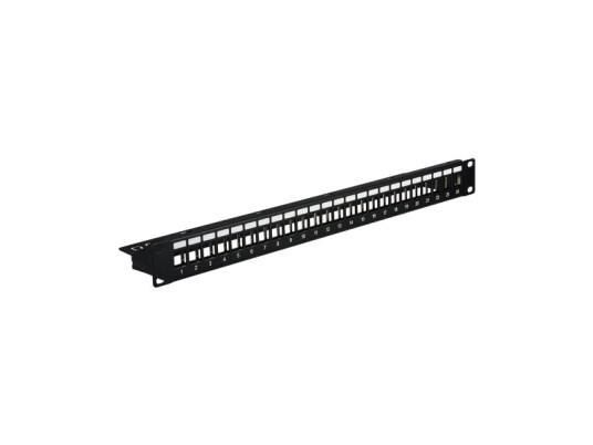 Fordelingspanel 48,30 Cm (19") 1U 24-Ports Sort Ral9005 For Å Holde Moduler I Keystone-Formatinkl. Kabelhåndtering Merkefelt Strekkavlastning Ved Bruk Av Kabelbånd Leveres Uten Moduler (37580.1V2) Fordelingspanel 48,30 Cm (19") 1U 24-Ports Sort Ral9005 For Å Holde Moduler I Keystone-Formatinkl. Kabelhåndtering Merkefelt Strekkavlastning Ved Bruk Av Kabelbånd Leveres Uten Moduler (37580.1V2)