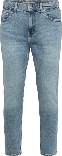 Mango Ben Cropped Tapered Fit Jeans Blue 58