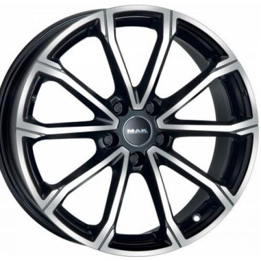 Mak Davinci Black Polished 7x18 4x108 ET25 B65.1